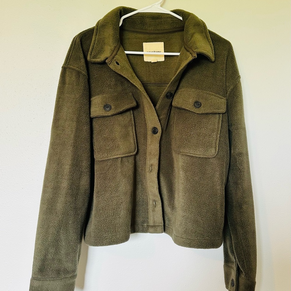 Olive Green Women's Shaket